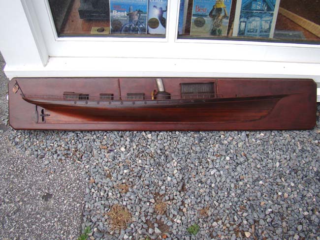 Possibly the best late 19th century American half hull model of a steam yacht on the market today! — image 2
